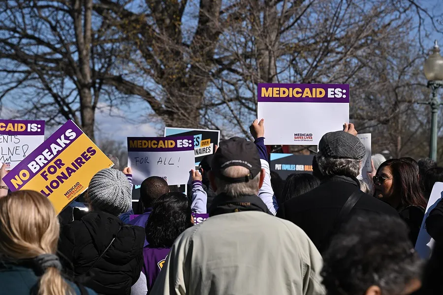 Protests to protect Medicaid.